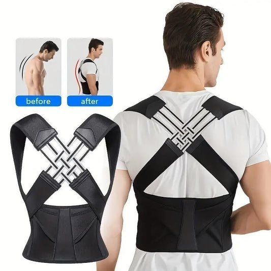 Adjustable Back Posture Corrector for Pain Relief